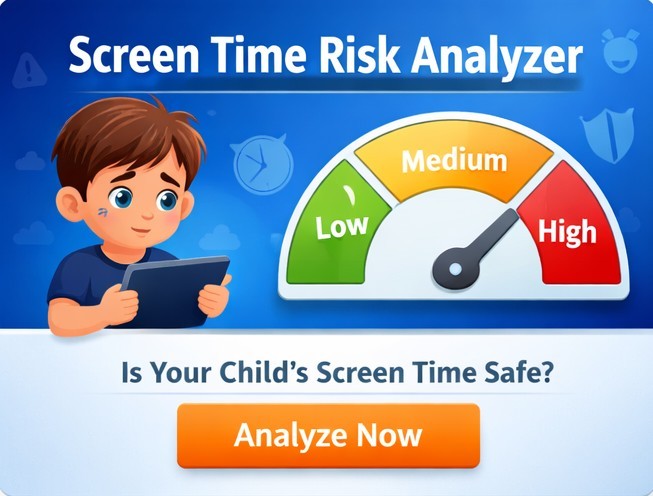 screen time risk analyzer