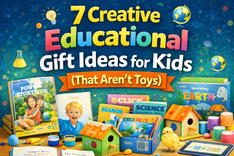 7 Creative Educational Gift Ideas for Kids (That Aren’t Toys)