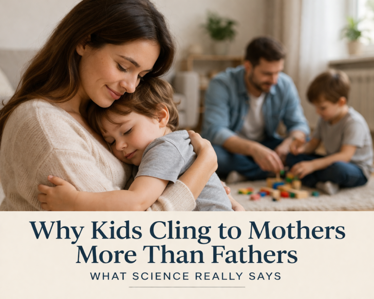 Why Kids Cling to Mothers More Than Fathers (What Science Really Says)